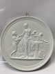 Royal 
Copenhagen 
Bisquit plate 
by Thorvaldsen 
"Childhood ...