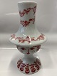 Candlesticks, 
Rosalinde, 
Bjørn Wiinblad 
Red, 15 cm.