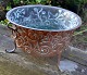 Copper flower 
pot, 18th 
century. 
Denmark.