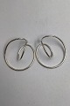 Georg Jensen 
Sterling Silver 
Earrings No. 
554C Alliance 
...