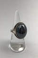 Hans Hansen 
Sterling Silver 
Ring (Hematite)