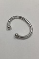 Modern open 
Armring in 
Sterling Silver 
from Dines 
Guldsmedie