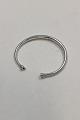 Modern open 
Armring in 
Sterling Silver