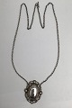 Georg Jensen 
Sterling Silver 
Pendant 
Necklace No. 
158
