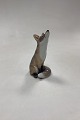 Royal 
Copenhagen 
Figurine of a 
Fox No. 1475