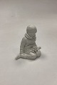 Royal 
Copenhagen 
Blanc de Chine 
Figurine - Boy 
with ...
