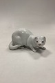 Royal 
Copenhagen 
Figurine of 
White Mink No. 
4654