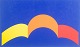 Per Arnoldi (b. 
1941)
Serigraph.