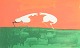 Lis 
Hooge-Hansen 
(1931–1981)
Color 
lithograph.