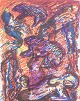 Jørgen Teik 
Hansen (b. 
1947)
Color 
lithograph.