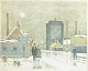 Folmer Bendtsen 
(1907–1993)
Color 
lithograph.