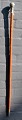Antique Danish 
walking stick, 
1919.