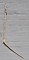 Antique Turkish 
riding whip, 
19th century, 
with silver ...
