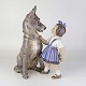 Dahl Jensen 
figur
1213
Pige med 
schæferhund
25 cm