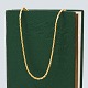 Necklace in 8k 
gold, L. 40 cm.