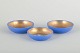 Wilhelm Kåge 
for Gustavsberg
3 small bowls, 
ca. 1930/40s.