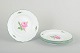 Meissen
4 plates “Pink 
Rose”, 1930s.