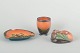 Ipsens Enke
Ashtray, vase 
and pipe 
holder. 
Denmark, ...