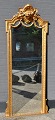 Large Danish 
antique gilded 
mirror, circa 
1870.