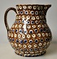 Pegasus – Kunst 
- Antik - 
Design 
presents: 
Antique 
Danish clay 
jug, 19th 
century.