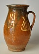 Pegasus – Kunst 
- Antik - 
Design 
presents: 
Antique 
Danish clay 
jug, 19th 
century.