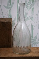item no: Svensk snoet glas karaffel 2