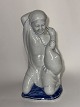 Michael 
Pedersen: 
Figurine With 
Girl and goose 
from ...