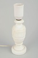 L'Art presents: Italian alabaster table lamp, mid-20th century.