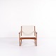 Lounge/Armchair 
- Teak and 
Light Fabric - 
Hans Olsen - 
...