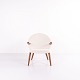 Armchair - Teak 
and Light 
Fabric - Kurt 
Olsen - 
Glostrup ...