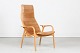 Yngve Ekström
Lamino chair 
and
stool with 
leather
