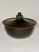 Just Andersen bronze patinated lidded Bowl