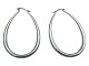 Sterling silver
Large, modern earrings
