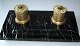 Pegasus – Kunst - Antik - Design presents: French writing set in bronze and marble, 19th century.