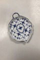 Royal Copenhagen Blue Fluted Plain Leaf-Shaped Assiette ...