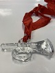 Glass hanging 
trumpet, Bertil 
Vallien, Kosta 
Boda.
Size ...