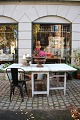 Old Swedish 
Gustavian 19th 
century folding 
table in a ...