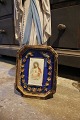 Decorative, old 
religious 
picture (with 
glass) with ...