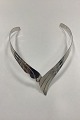 Modern Open 
Neckring in 
Sterling 
Silver. 
