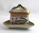 Royal 
Copenhagen. 
Flora Danica. 
Custard cup, 
triangular ...
