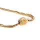 Aabenraa 
Antikvitetshandel 
presents: 
Ole 
Lynggaard 
Copenhagen 14kt 
gold necklace 
with Coffee 
bean-clasp. L: 
41cm