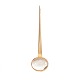 Aabenraa 
Antikvitetshandel 
presents: 
Ole 
Lynggaard 
Copenhagen 14kt 
gold pendant. 
L: 8,3cm