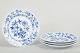 L'Art presents: Meissen Blue Onion4 salad plates.