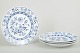 L'Art presents: Meissen Blue Onionfour dinner plates, early 20th century.
