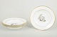 L'Art presents: Royal Copenhagen – Set of four large deep plates, early 20th century.