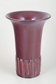 L'Art presents: Thorkild Olsen for Royal CopenhagenVery large stoneware vase with oxblood glaze, dated 4-3-1933.