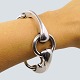 Antik 
Damgaard-
Lauritsen 
presents: 
Bit 
bracelet i 
silver