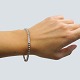 Antik 
Damgaard-
Lauritsen 
presents: 
A tennis 
bracelet in 18k 
white gold set 
with diamonds