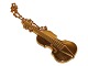 Antik K 
presents: 
Georg 
Jensen Golden 
Christmas
Ornament - 
Violin