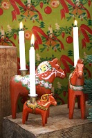Christmas candlesticks